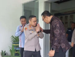 Tingkatkan Sinergitas, Kapolresta Deli Serdang Silaturahmi Bupati