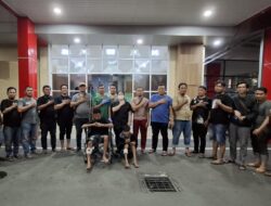 Polsek Medan Helvetia Tangkap 4 Begal Berkelewang, 2 Ditembak