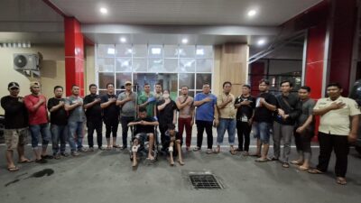 Polsek Medan Helvetia Tangkap 4 Begal Berkelewang, 2 Ditembak