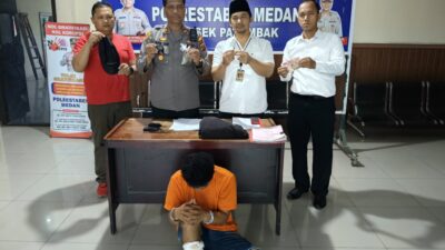 Residivis Curanmor Ditembak Tim Reskrim Polsek Patumbak