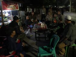 Tengah Malam, Kapolrestabes Medan Sambangi Posko Anti Tawuran di Kelurahan Gaharu