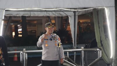 Wakapolrestabes Medan Pimpin Apel dan Patroli Satgas Anti Tawuran di Sunggal