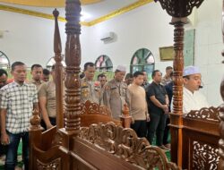 Hormati Prajurit Bhayangkara Polda Lampung yang Gugur, Polrestabes Medan Sholat Ghoib
