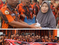 Pengurus PP Kecamatan Pagar Merbau  Bagikan 300 Takjil