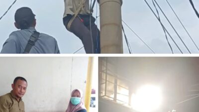 Peduli Warga, PT Indodaya Ciptakarya Sumbang Bola Lampu