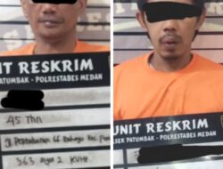 Reskrim Polsek Patumbak Ringkus Dua Jambret