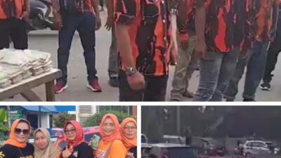 Luar Biasa..! Pemuda Pancasila Kecamatan Tanjung Morawa Bagikan 2500 Takjil