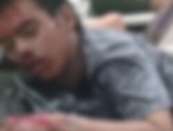 Sajam Masih Tertancap di Punggung, Anggota Gank di Medan Dilarikan ke Rumah Sakit