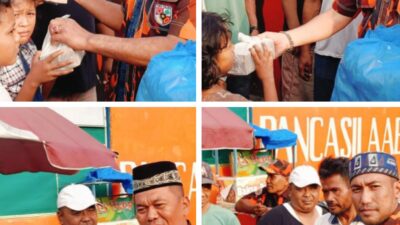 PP  Percut Sei Tuan Bagikan 650 Takjil ke Warga Lubuk Pakam