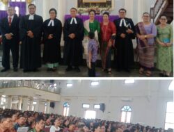 HKBP Pardamean Medan Berangkatkan dan Kukuhkan Pendeta