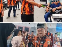 Mantap…! PP Desa Tanjung Selamat Bagikan Takjil dan Beras ke Warga