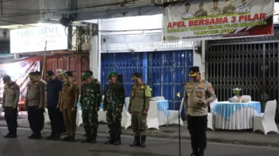 Kapolrestabes Medan Pimpin Apel 3 Pilar Posko Anti Tawuran
