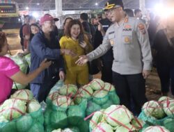 Kapolrestabes Medan Sidak Pasar Induk Tuntungan
