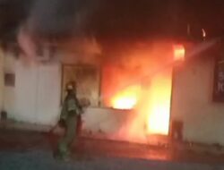 Polsek Medan Helvetia Terbakar, Ini Kata Kapolsek