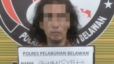 Sat Narkoba Polres Pelabuhan Belawan Tangkap Pengedar Sabu