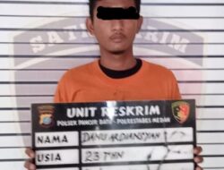 Maling Diringkus Reskrim Polsek Pancur Batu
