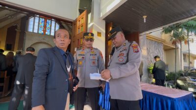 Jelang Perayaan Paskah, Polrestabes Medan Periksa Keamanan Gereja