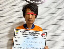Lagi, Polrestabes Medan Tangkap Pengedar Sabu