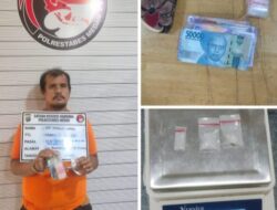 Pengedar Sabu Ditangkap Saat Tunggu Pembeli