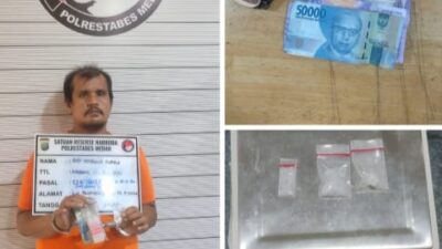 Pengedar Sabu Ditangkap Saat Tunggu Pembeli