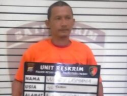 Maling Pagar Rumah Ditembak Polsek Medan Area