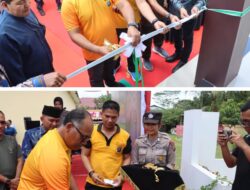 Kapolrestabes Medan Resmikan Mushola Al Witri di  Polsek Medan Tuntungan