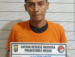 Polrestabes Medan Ringkus Pengedar Sabu Gang Mantri