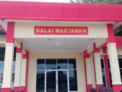 Balai Wartawan Polda Sumut Dipindahkan