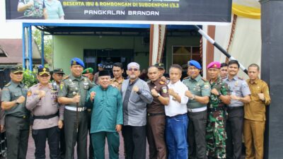 Dandenpom I/5 Medan: Sinergitas TNI-Polri dan Masyarakat Jadi Kunci Pertahanan Keamanan di Langkat