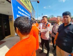 Dalam 60 Hari, Polsek Pancur Batu Ungkap 12 Kasus Pencurian dan Narkoba