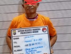 Polrestabes Medan Ciduk Pengedar Sabu
