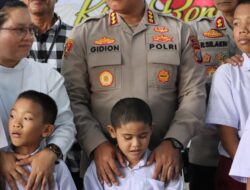 Kapolrestabes Medan Motivasi Siswa SLB Karya Murni