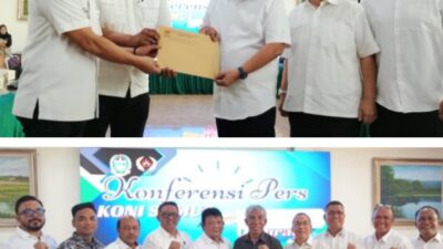 Hatunggal Siregar Perkenalkan Pengurus KONI Sumut