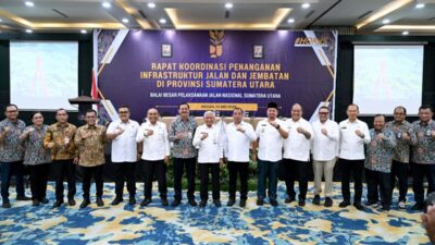 Pemprov Sumut Ajak Semua Pihak Kolaborasi Tangani Jalan Sumut