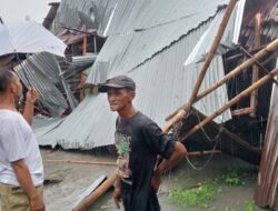 Diterjang Puting Beliung, 40 Rumah di Deli Serdang Rusak Parah