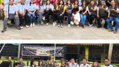 PSMTI Medan Maimun, KISS dan KSA  Peduli Warga