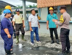 Bhabinkamtibmas Silinda Aktif Jaga Harkamtibmas di Momen Mayday Hari Buruh