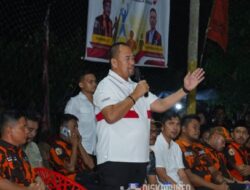 Bupati Batu Bara Buka Turnamen Bola Volli  Piala Ketua PP Sei Balai