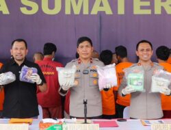 160 Kg Sabu dan Ribuan Pil Ekstasi Disita Polres Asahan