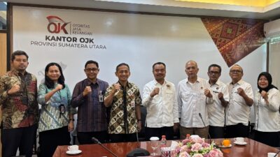 PWI Sumut dan OJK Sepakat Tingkatkan Literasi Keuangan Wartawan