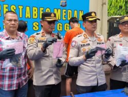 3 Tersangka Spesialis Curanmor Ditembak Polsek Sunggal