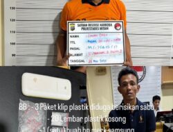 Bandar Sabu yang Masuk TO Ditangkap Polisi