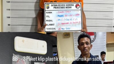 Bandar Sabu yang Masuk TO Ditangkap Polisi