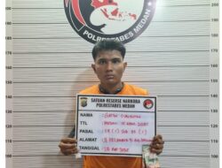 Polrestabes Medan Ringkus Pengedar Sabu di Jalan Kelambir V Sunggal