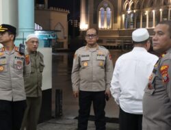 Jelang Idul Adha 1446 H, Kapolrestabes Medan Sambangi 2 Masjid Terbesar