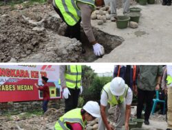 Sambut HUT Polri ke-79, Polrestabes Medan Bedah Rumah Lansia