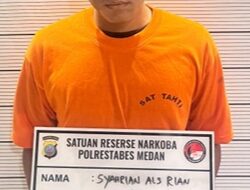 Satres Narkoba Polrestabes Medan Ringkus Seorang Pengedar Sabu
