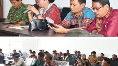 Disbudpar Toba Gelar Rakor Pengembangan Desa Wisata