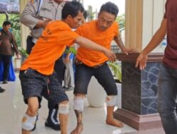 Dua Residivis Ditembak Polsek Sunggal