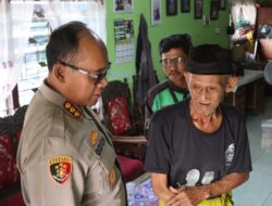 Kapolrestabes Medan Bantu Kakek Disabilitas Korban Penipuan dan Pencurian